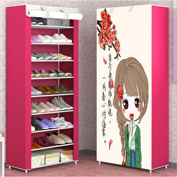 [HCM]Tủ Giày 10 Tầng 3D