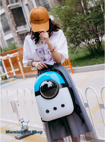 Túi vận chuyển chó mèo phi hành gia (Nhiều mẫu)