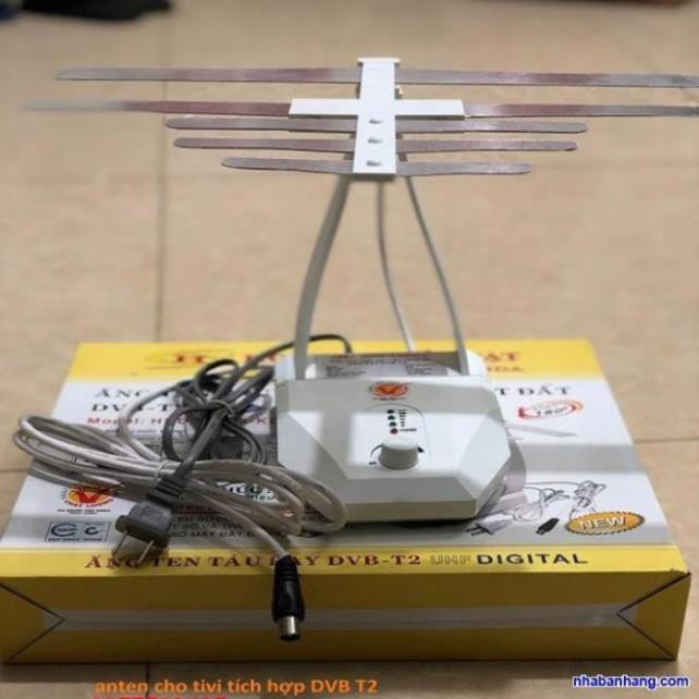 Ăng-ten tv kỹ thuật số trong nhà dùng cho tivi tích hợp dvbt2 và đầu thu kỹ thuật số t2 tb105 kd chính hãng honjianda
