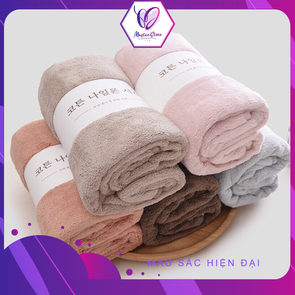 Khăn tắm lông cừu Hàn Quốc cao cấp 70x140cm Master Store