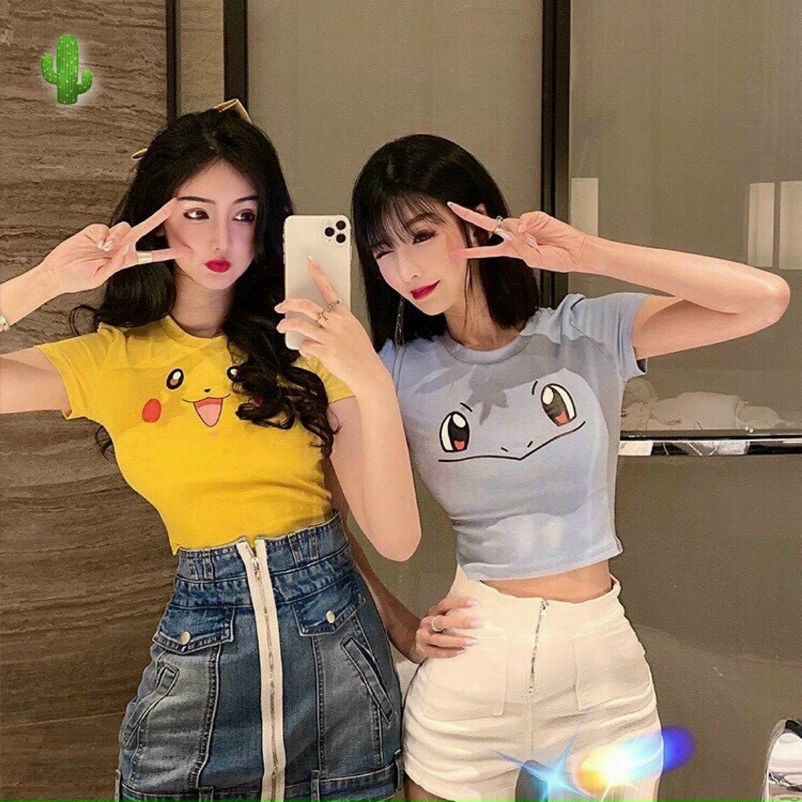 [HCM]áo kiểu - ÁO PIKACHU THỜI TRANG NỮ CAO CẤP