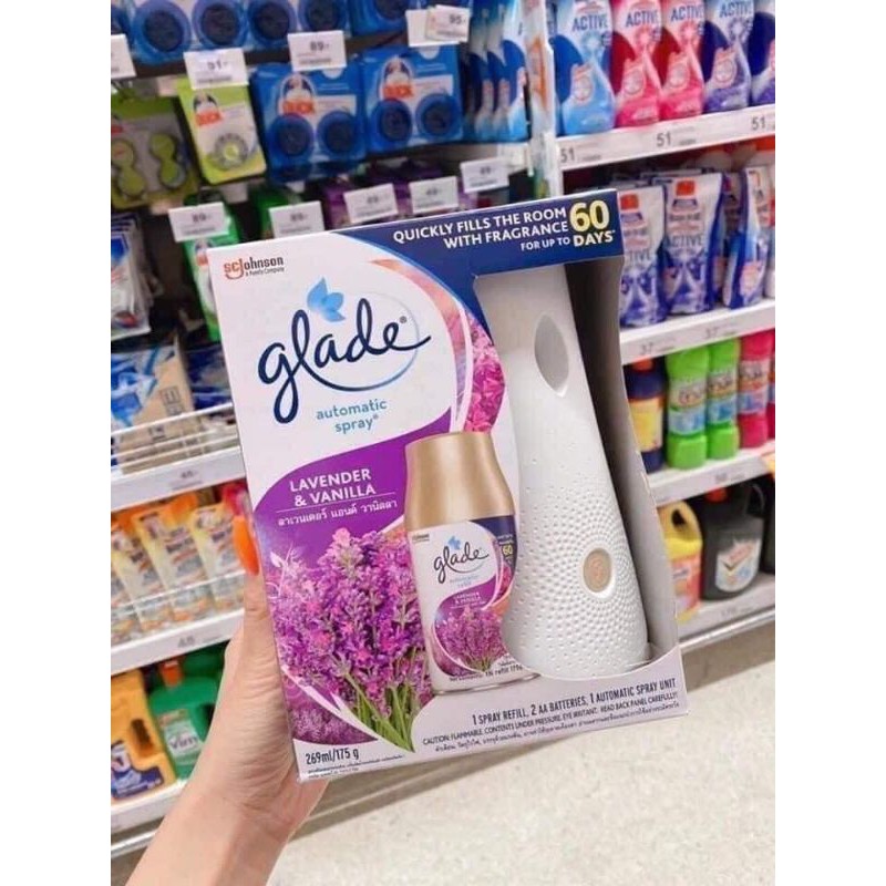 [HCM]Máy Xịt Thơm Phòng Tự Động Glade Thái Lan