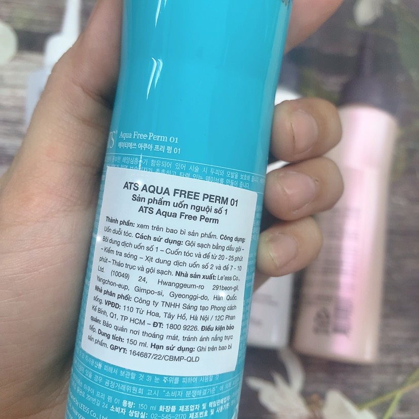 Cặp Uốn Lạnh Khoẻ-Trung Bình Ats 150ML*2
