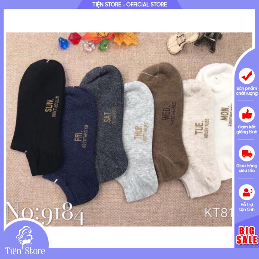 Combo Tất Tuần 7 Đôi 7 Ngày (Cho Cả Nam Và Nữ) [Tiện Store]