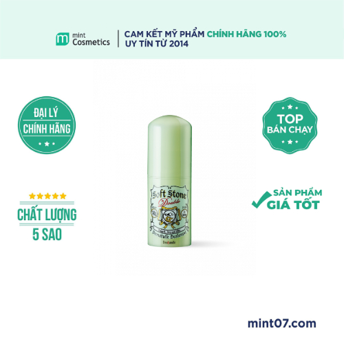 Lăn khử mùi đá khoáng soft stone 20g xanh