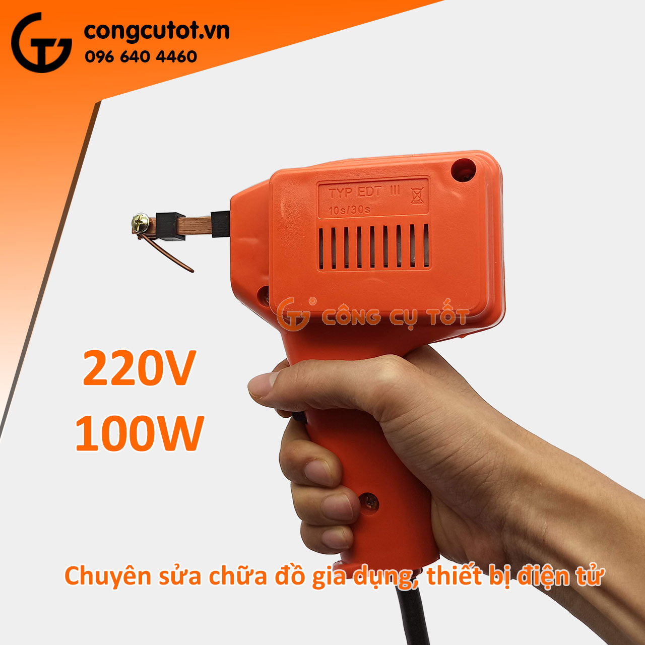 Mỏ hàn xung  220V - 100W ĐHBK