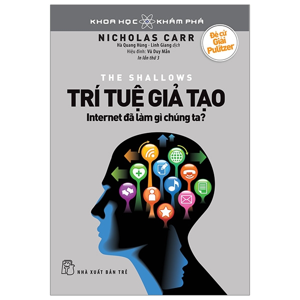Fahasa - khoa học khám phá - trí tuệ giả tạo - internet đã làm gì chúng ta