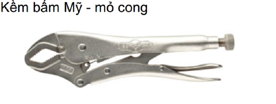 [HCM]1 x Kềm bấm Mỹ mỏ cong 10"/250mm Irwin 10508017
