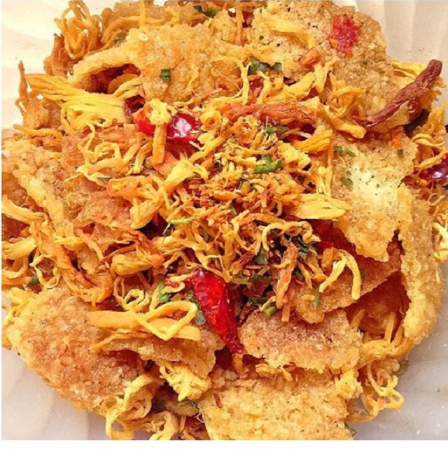 500G CƠM CHÁY LẮC KHÔ GÀ - CƠM NGUYÊN
