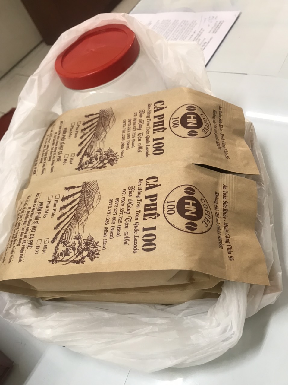 CÀ PHÊ HẠT RANG XAY
