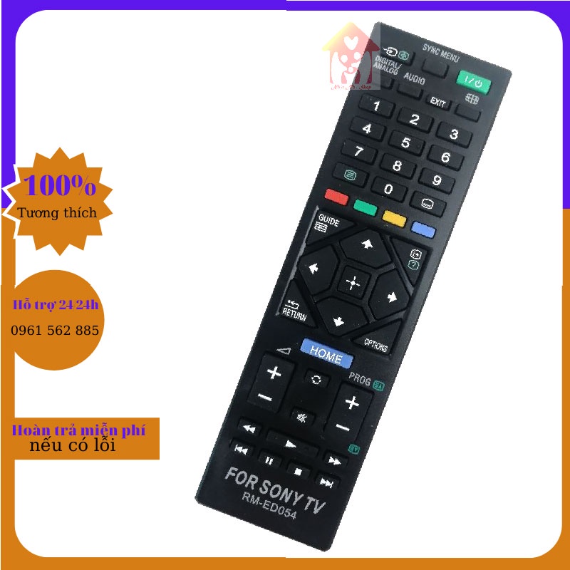 Điều khiển tivi sony lcd-model ed054