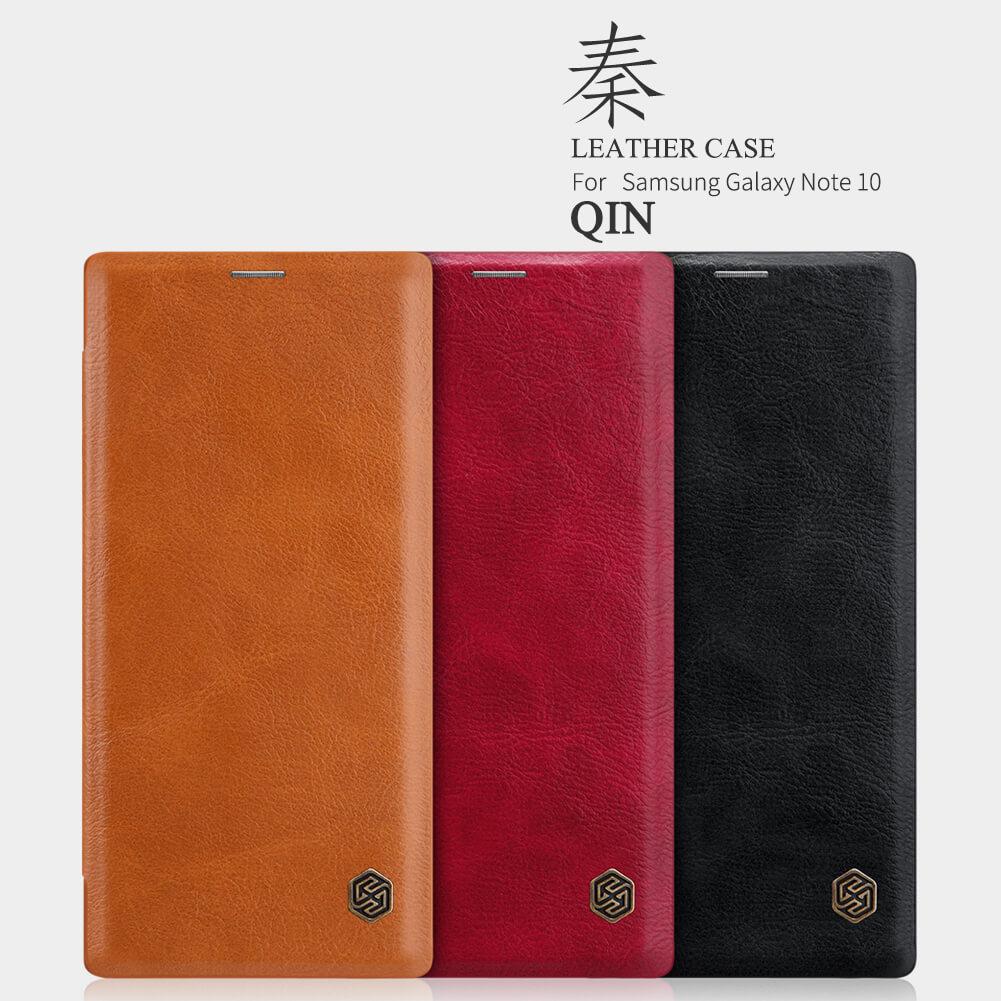 Bao da Nillkin QIN cho Samsung Galaxy Note 10