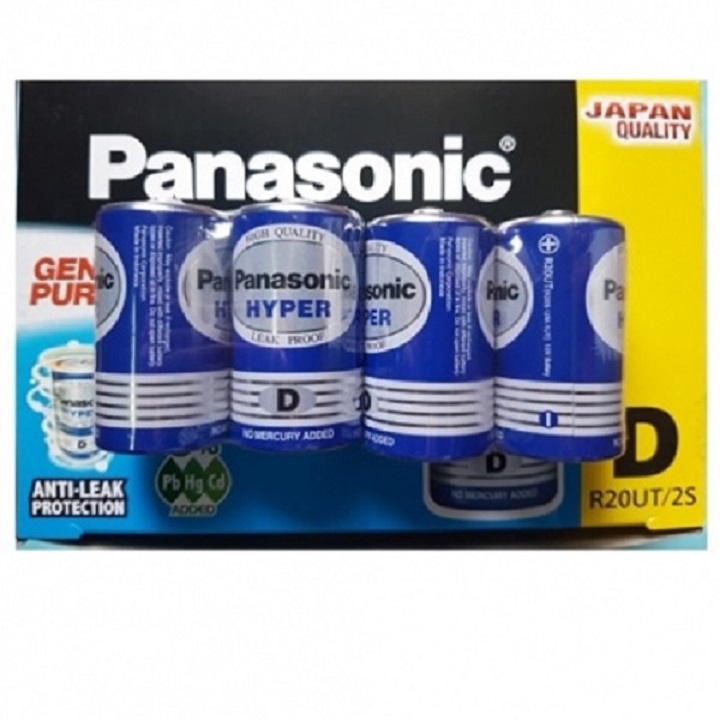 PIN ĐẠI D PANASONIC  LỐC 2 VIÊN - D468