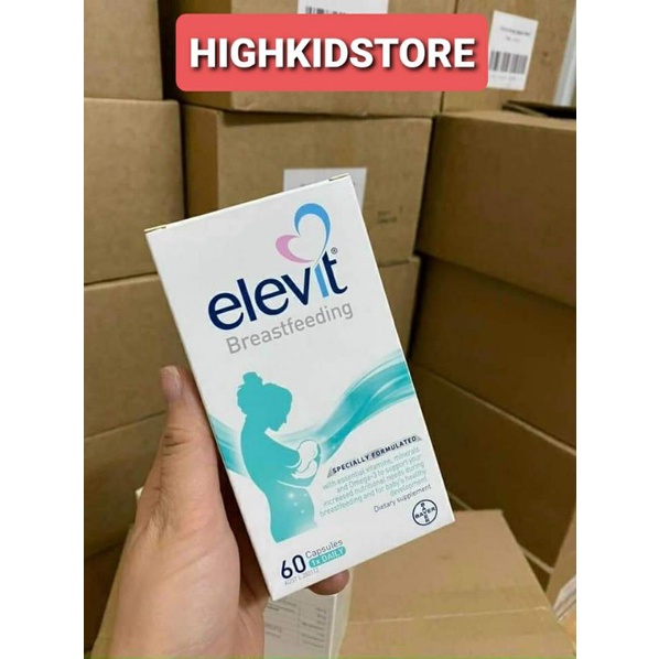 [HCM]Vitamin Elevit Breastfeeding sau sinh 60 viên