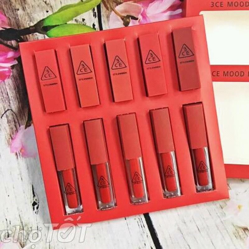 Bộ 10 son thỏi mini siêu lì