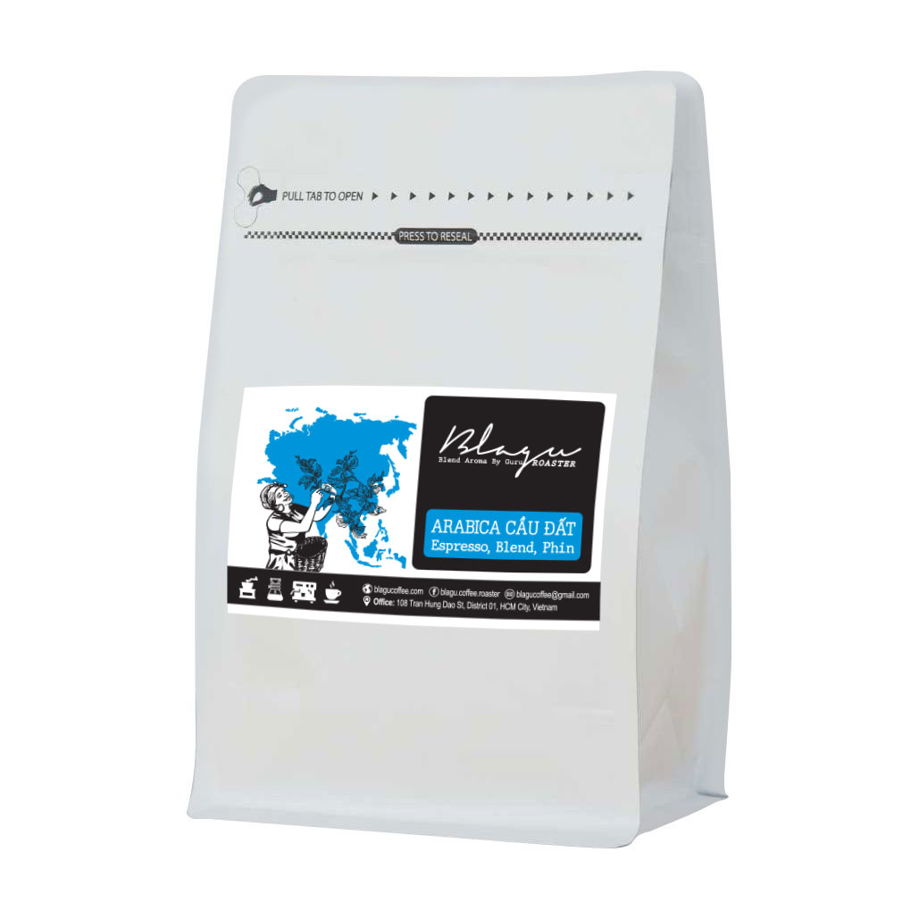 [HCM]CÀ PHÊ BLAGU HẠT ĐÃ RANG  ARABICA CẦU ĐẤT  MEDIUM ROAST