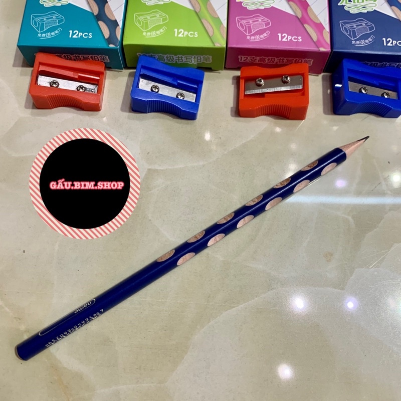 Hộp 12 chiếc chì định vị kèm gọt