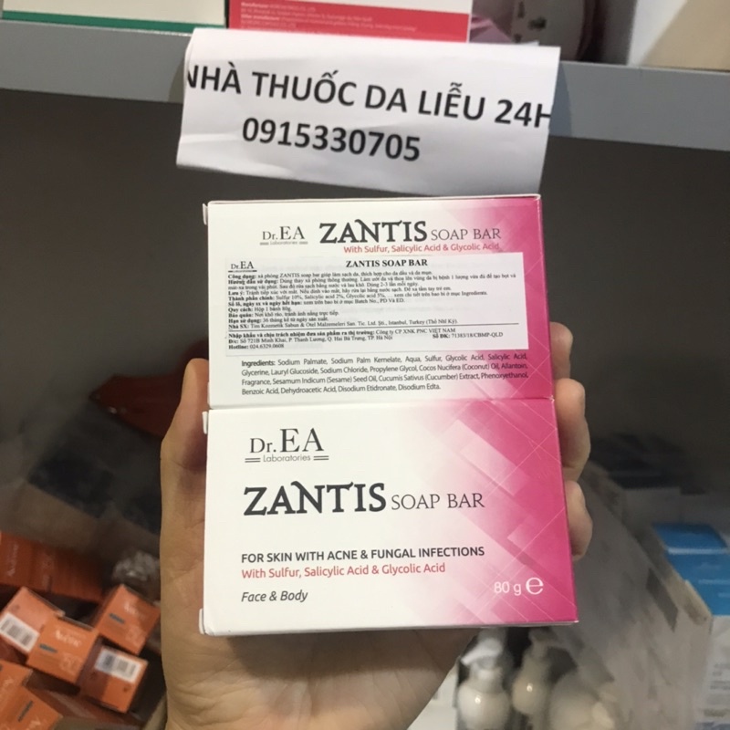 Xà Phòng Y Khoa ZANTIS Soap Bar 80g