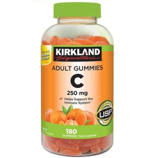 [HCM]Kẹo nhai bổ sung vitamin C Kirkland Signature Adult 250 mg180 Gummies thumbnail