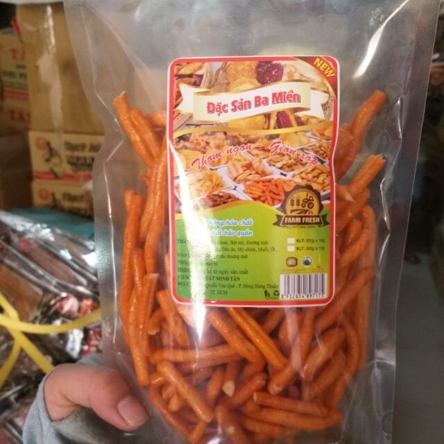 500gram Snack Quẩy Cay Giòn
