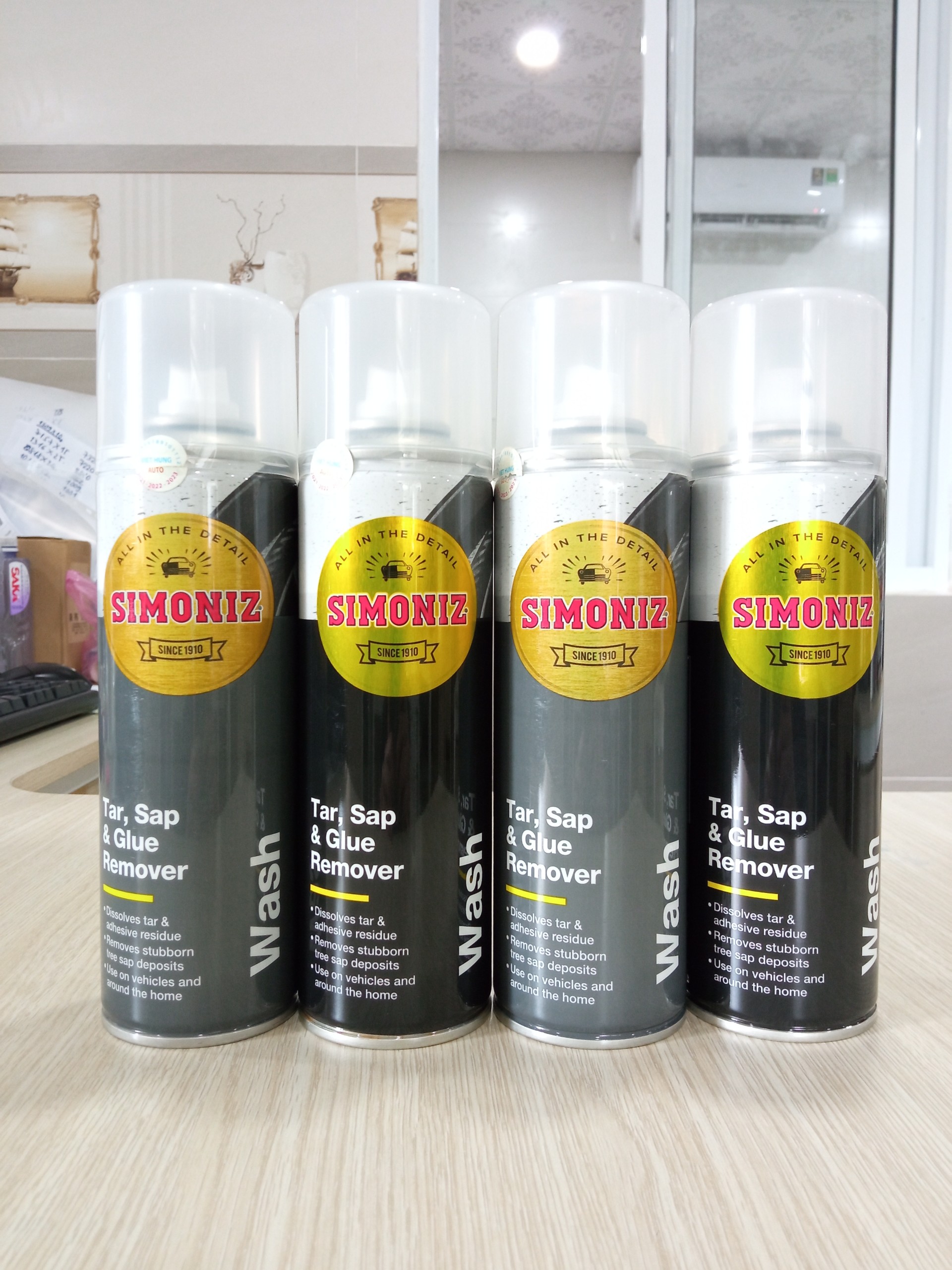 Dung DịchTẩy Nhựa Đường, Nhựa Cây & Dầu Hắc Cho Ô Tô SIMONIZ - Nhập Khẩu Anh Quốc
