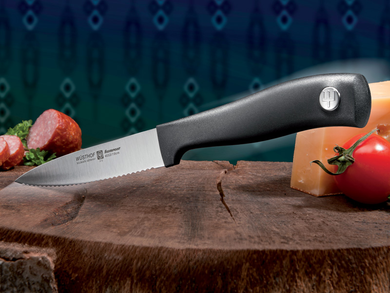 Dao răng cưa Wusthof Silverpoint 10cm - Xuất xứ Đức (Wusthof paring knife)