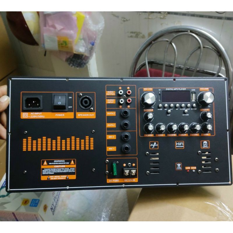 Board Mạch Loa Kéo Reverb 4 Tấc 5 Tấc DSP Mới Nguồn Sung Mạnh Mẽ Khiển Số 19×38