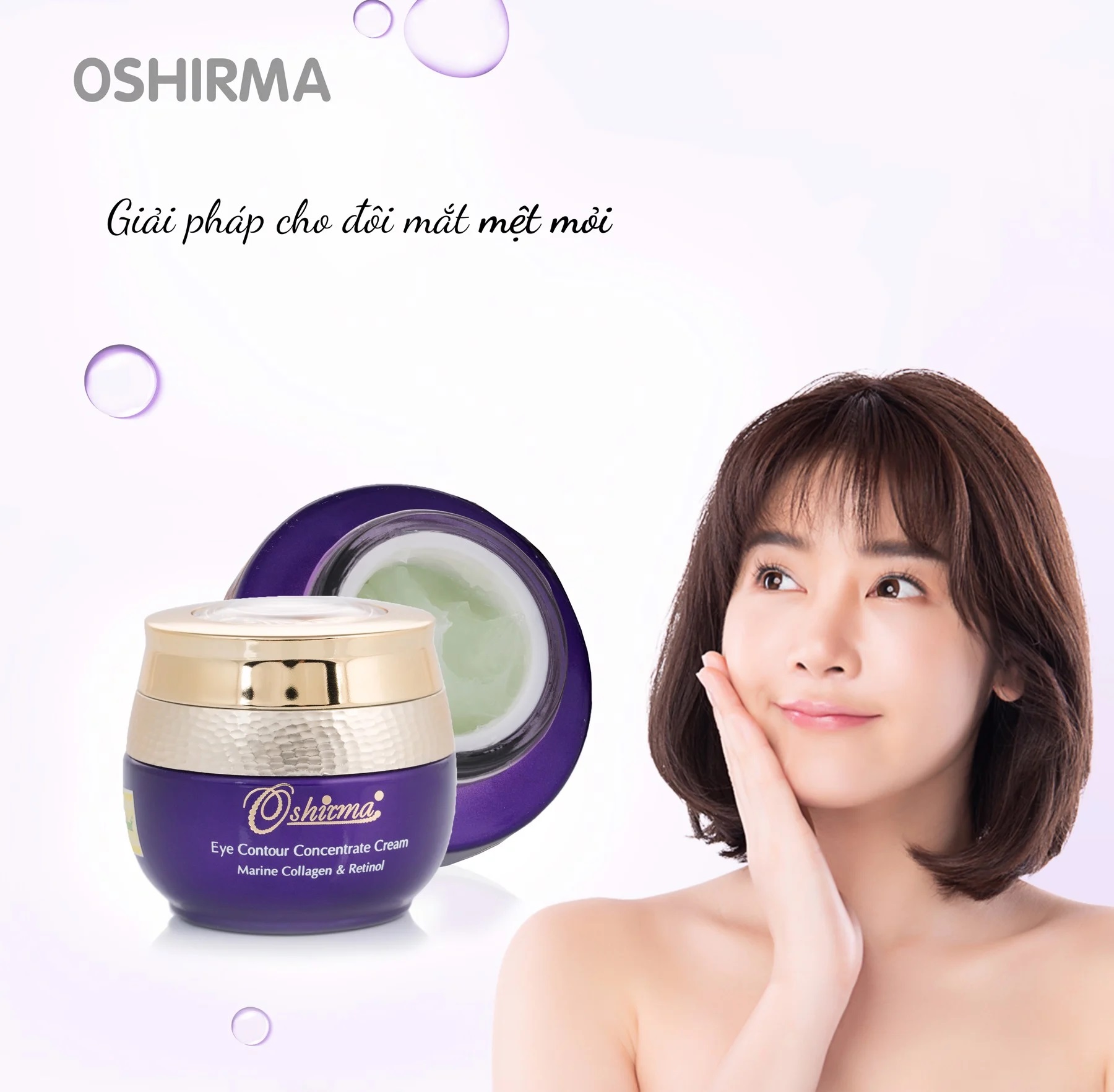 Kem Giảm Quầng Thâm Mắt Oshirma 18GR
