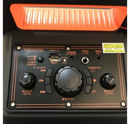 [HCM]Loa Bluetooth Karaoke Sansui SA1-06 50w