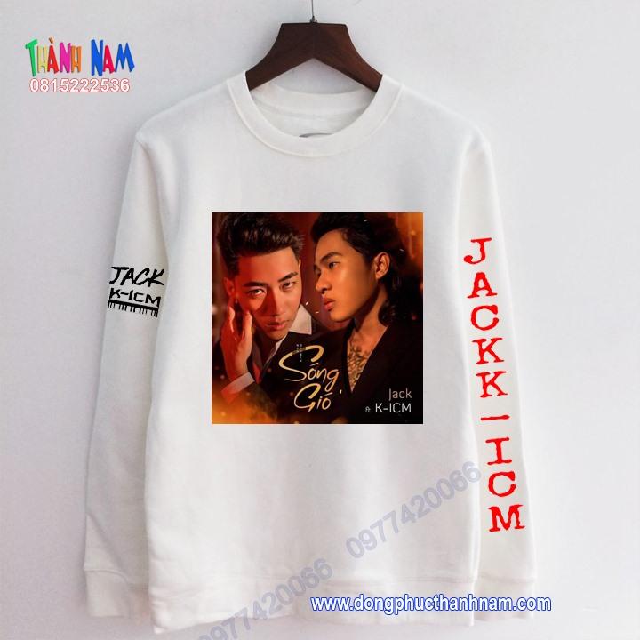 áo JACK & K-ICM dài tay in theo yêu cầu