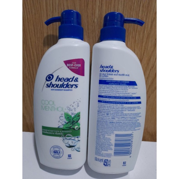 Dầu gội Bạc hà mát lạnh Head shoulders Thái Lan 450ml