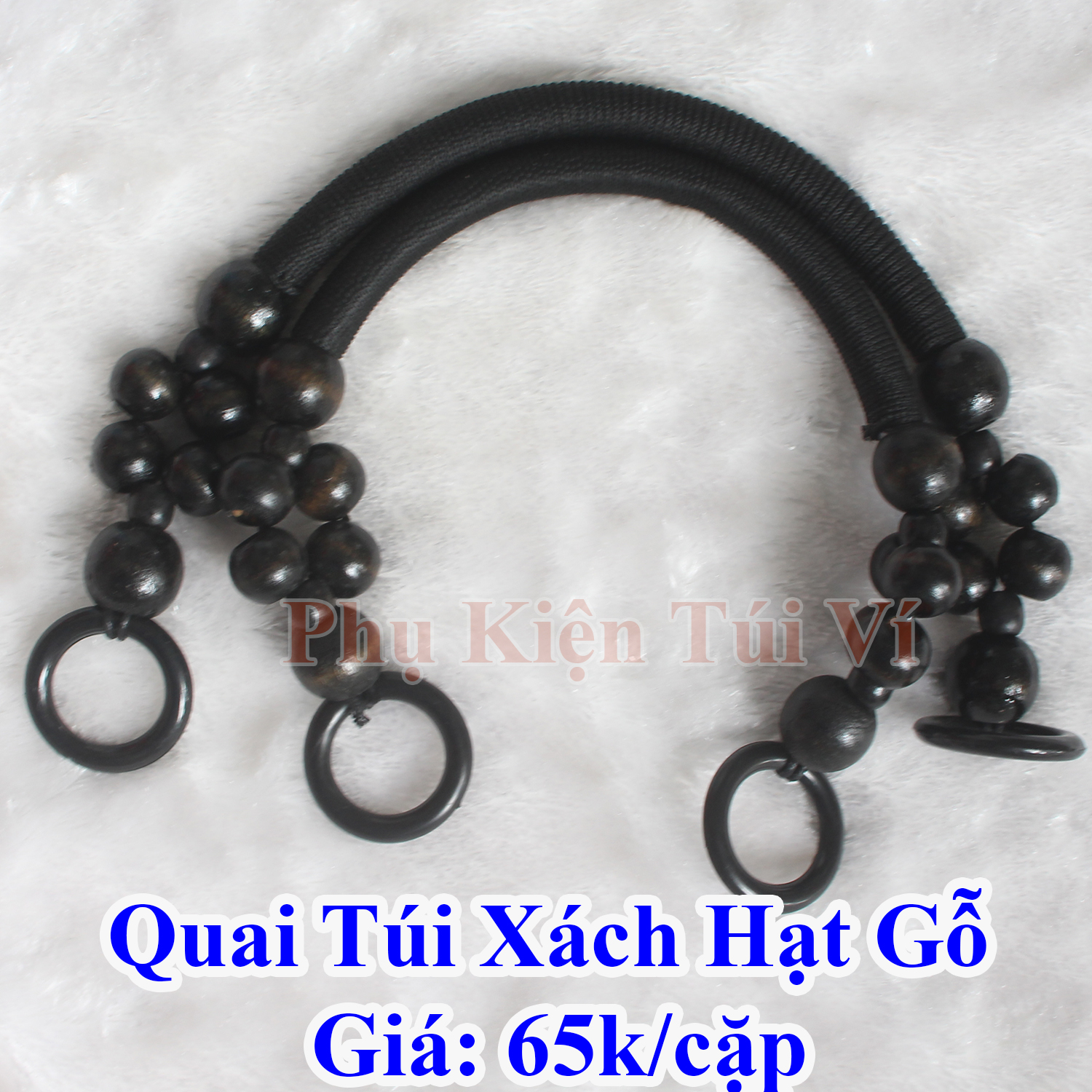 Quai Túi Xách Hạt Gỗ (70k/cặp)