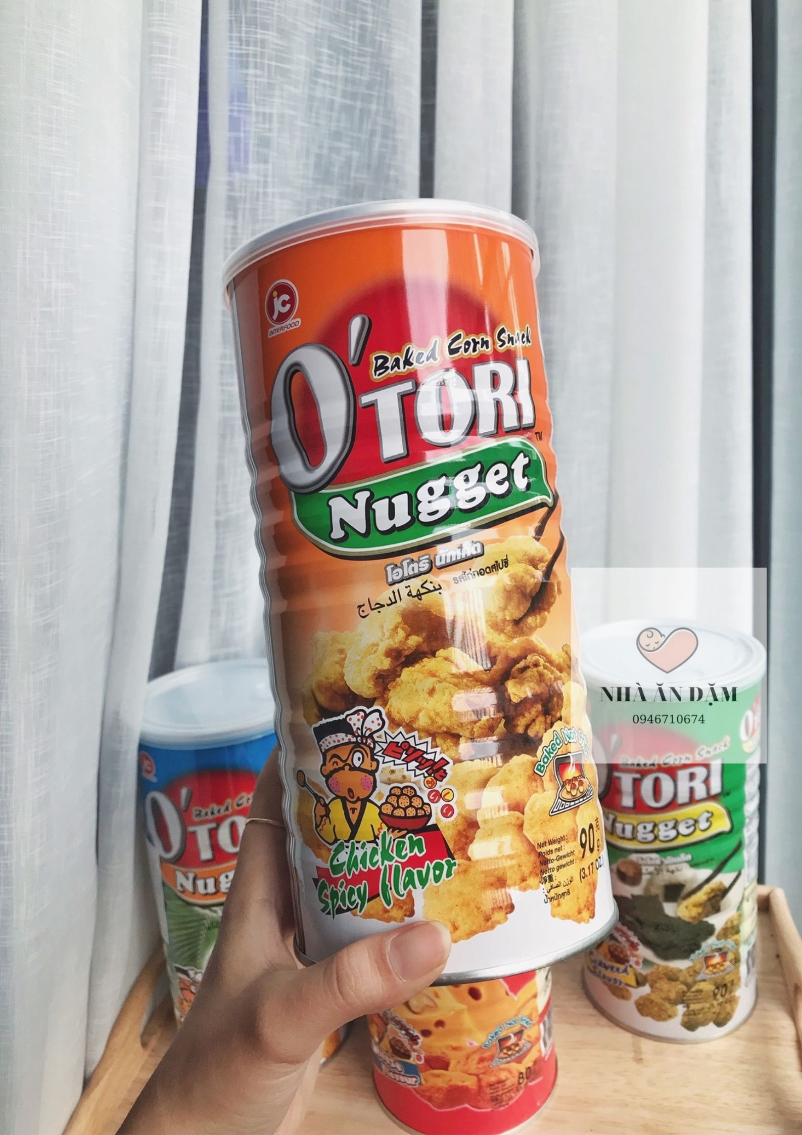 Bánh Snack Otori Thái Lan 90g