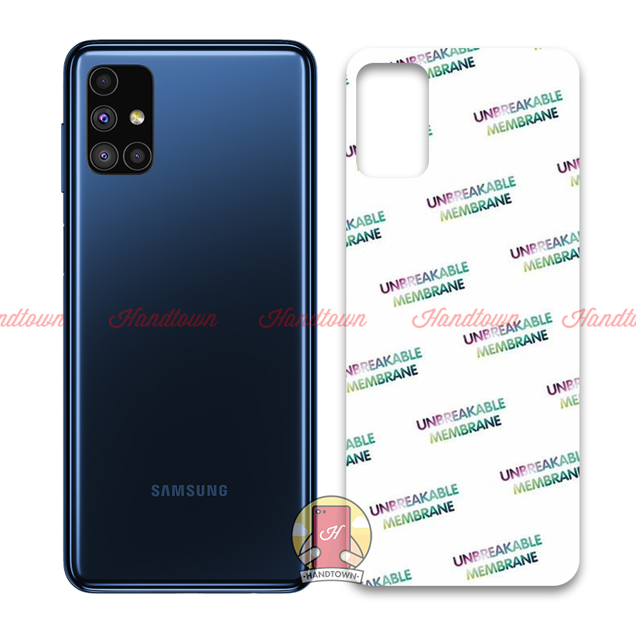 Miếng Dán Mặt Lưng PPF Dành Cho SAMSUNG GALAXY M51 Cầu Vồng Trong Suốt Vân cá sấu