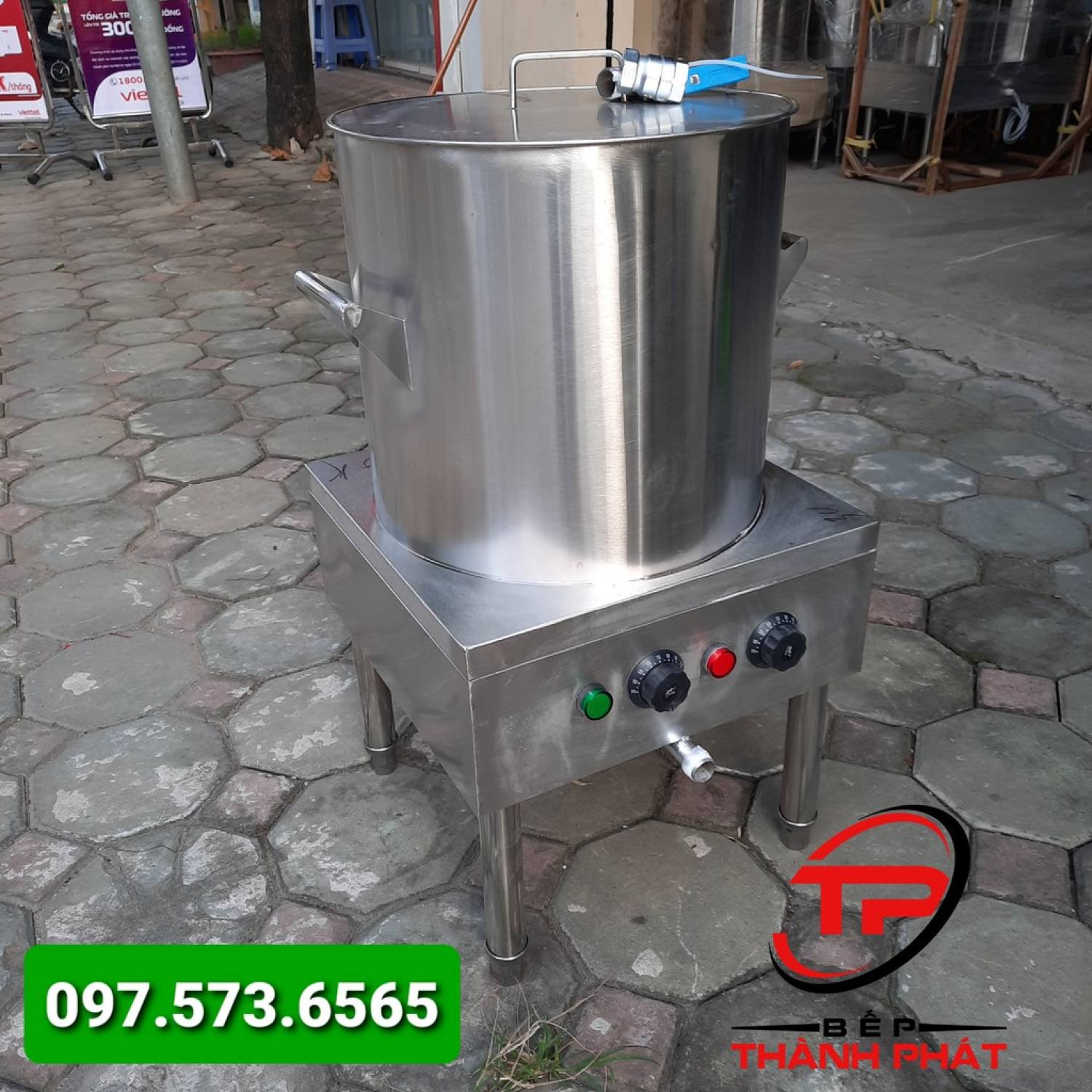 Nồi nấu phở 40 lít, Bảo hành 2 năm