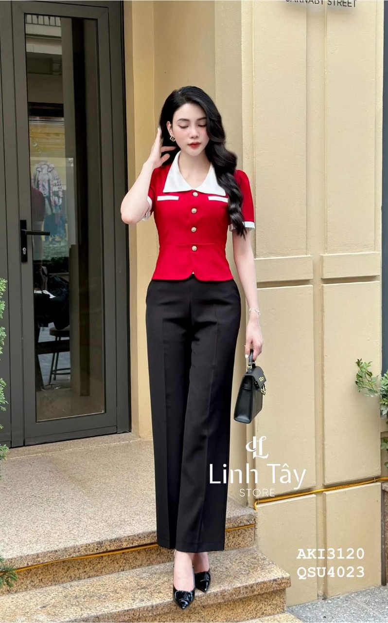 ÁO KIỂU DUYÊN DÁNG QUÝ CÔ B8877