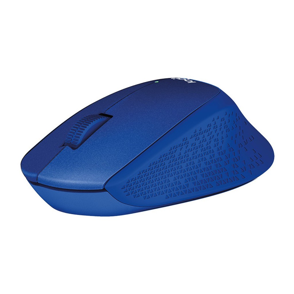 Chuột Wireless Logitech M331 Silent Plus (Xanh dương) - Chính Hãng