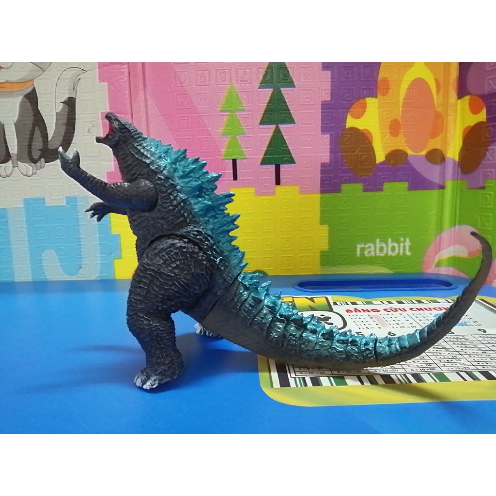 Mô hình Quái vật Godzilla ATB ( Màu Xanh ) cao 18 cm ( Godzilla vs. Kong 2021 )
