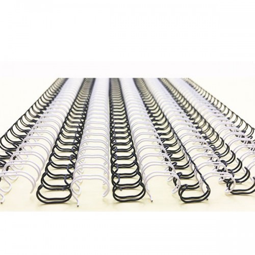 Lò xo kẽm đóng sách 7.9mm màu trắng
