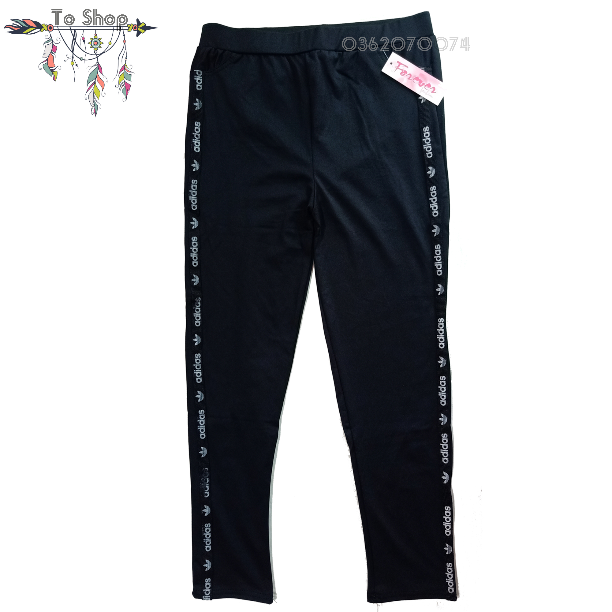 [HCM]Quần thun nữ - legging viền ad mới [ảnh + video thật]