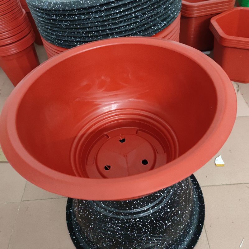 combo 3 chậu T68 trồng cây, trồng sen thả cá.