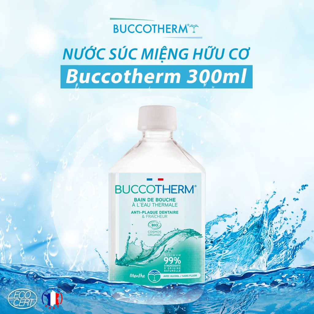 Nước súc miệng hữu cơ Buccotherm 300ml