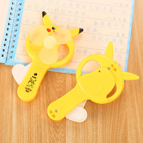 Compo 2 Quạt Cầm Tay Mini Pikachu