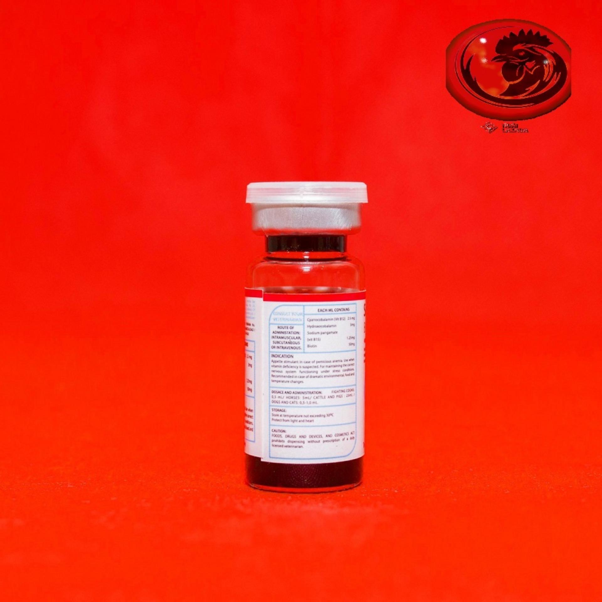 VITAMIN B15 + 3 dinh duỡng dành cho gà đá  10 ML