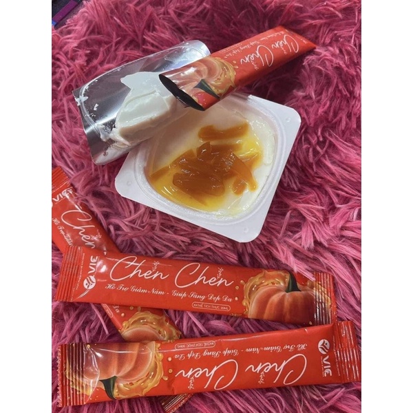 Hộp Thạch Bí Đỏ Chen Chen ( 14 Cây )