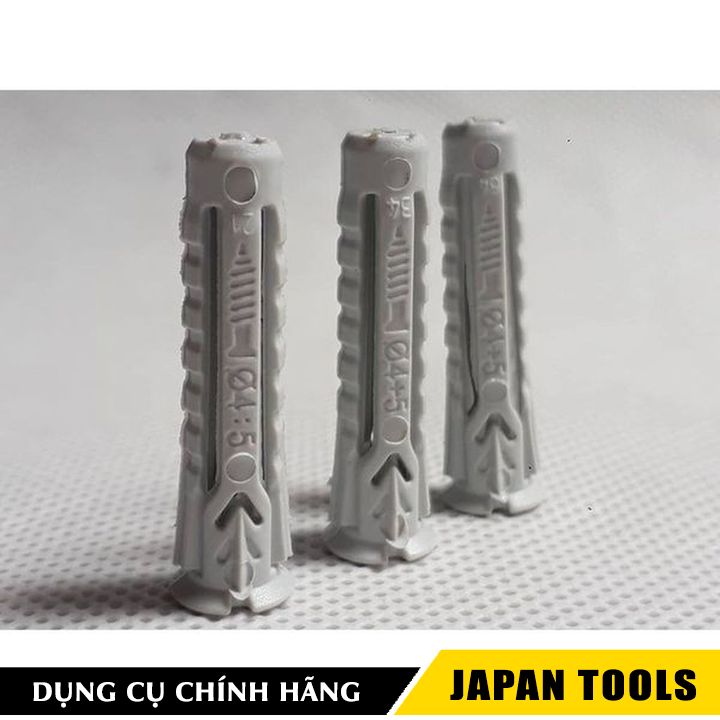 Bộ 10 tắc kê nhựa 6.0x30mm X1 Friulsider | Japan Tools