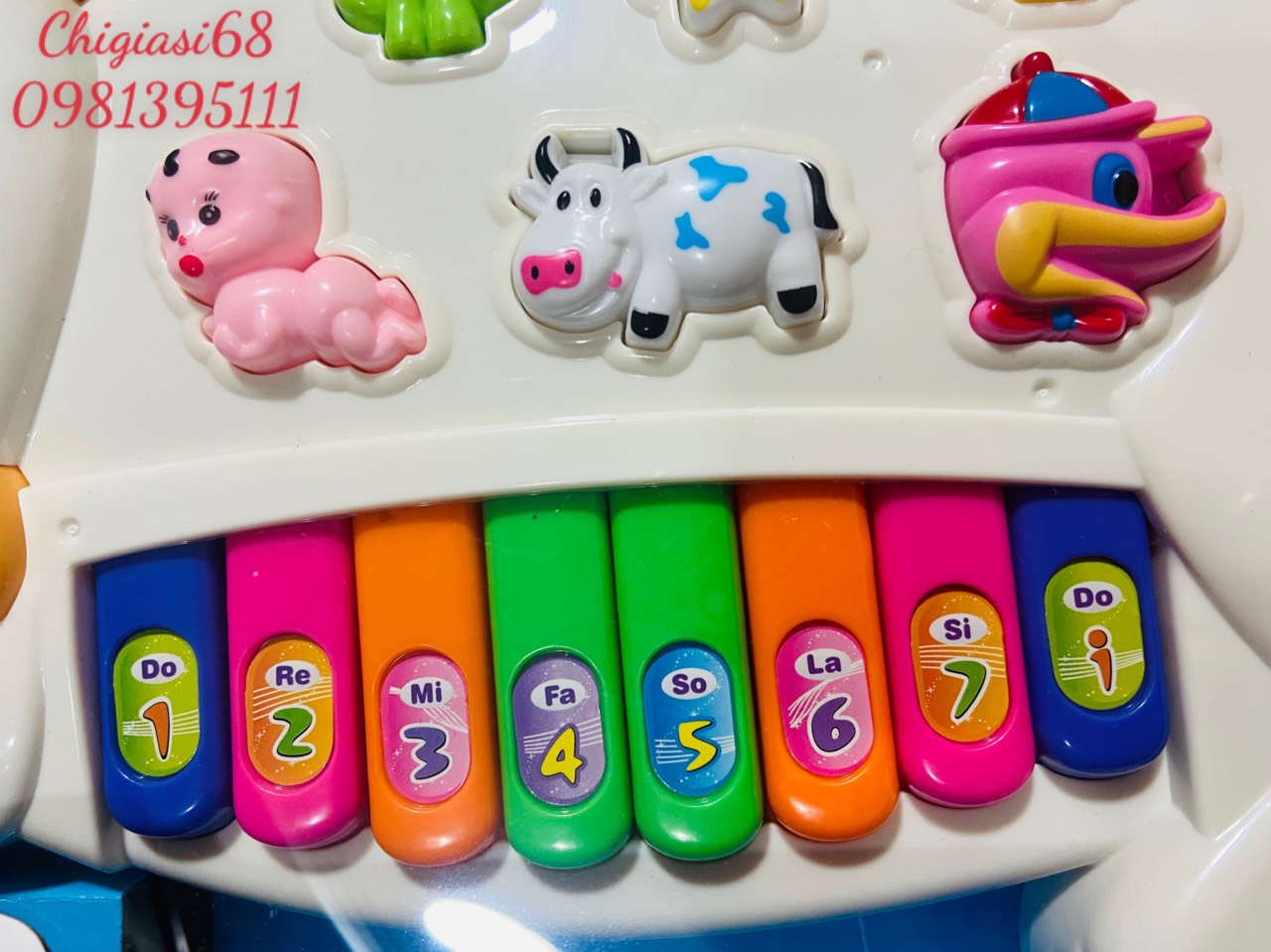 ĐÀN PIANO HÌNH THÚ PHÁT NHẠC CHO BÉ ( LOẠI 1)