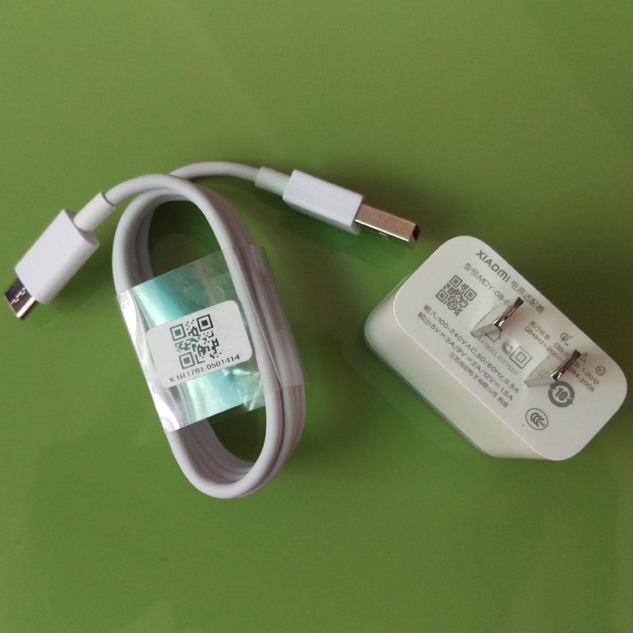 [HCM]Bộ củ sạc nhanh XIAOMI 3A + Cáp Type-C [Màu Trắng]