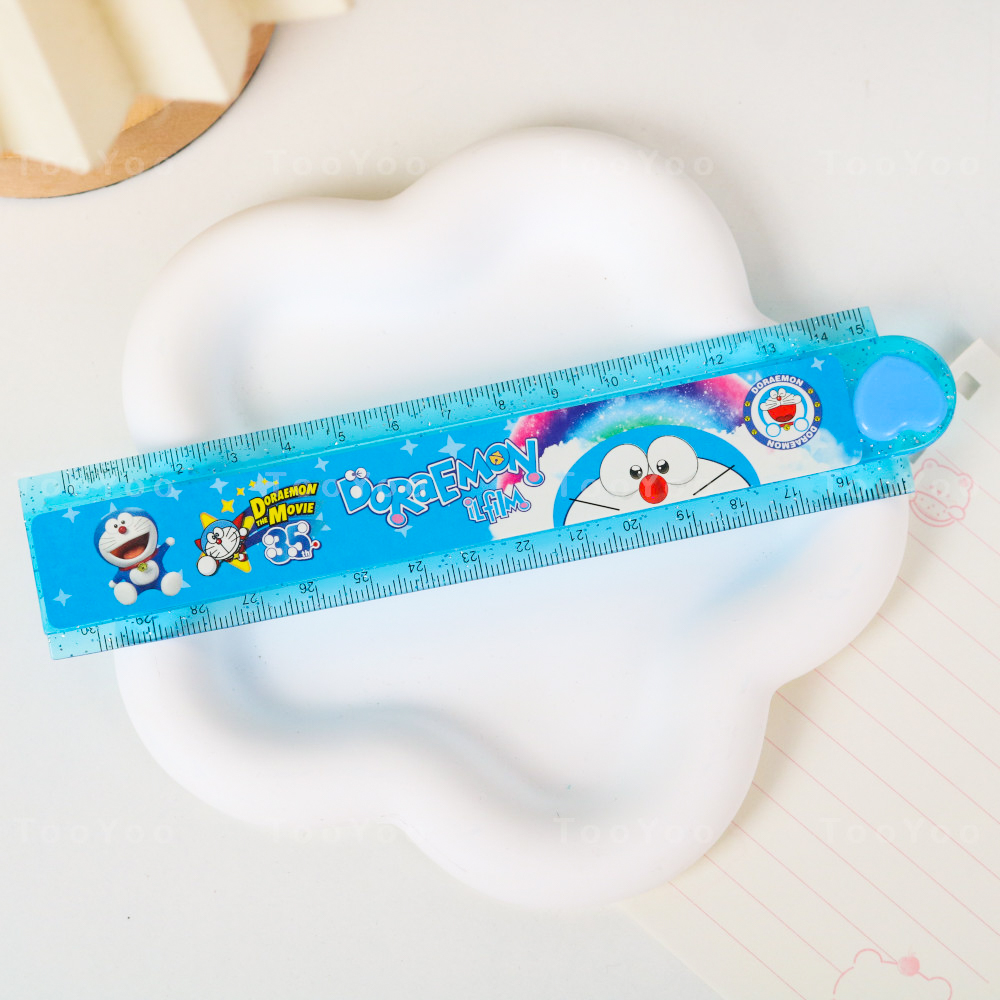 Thước kẻ gập đôi dài 30cm DORAEMON DOREMON dễ thương cute MON0279