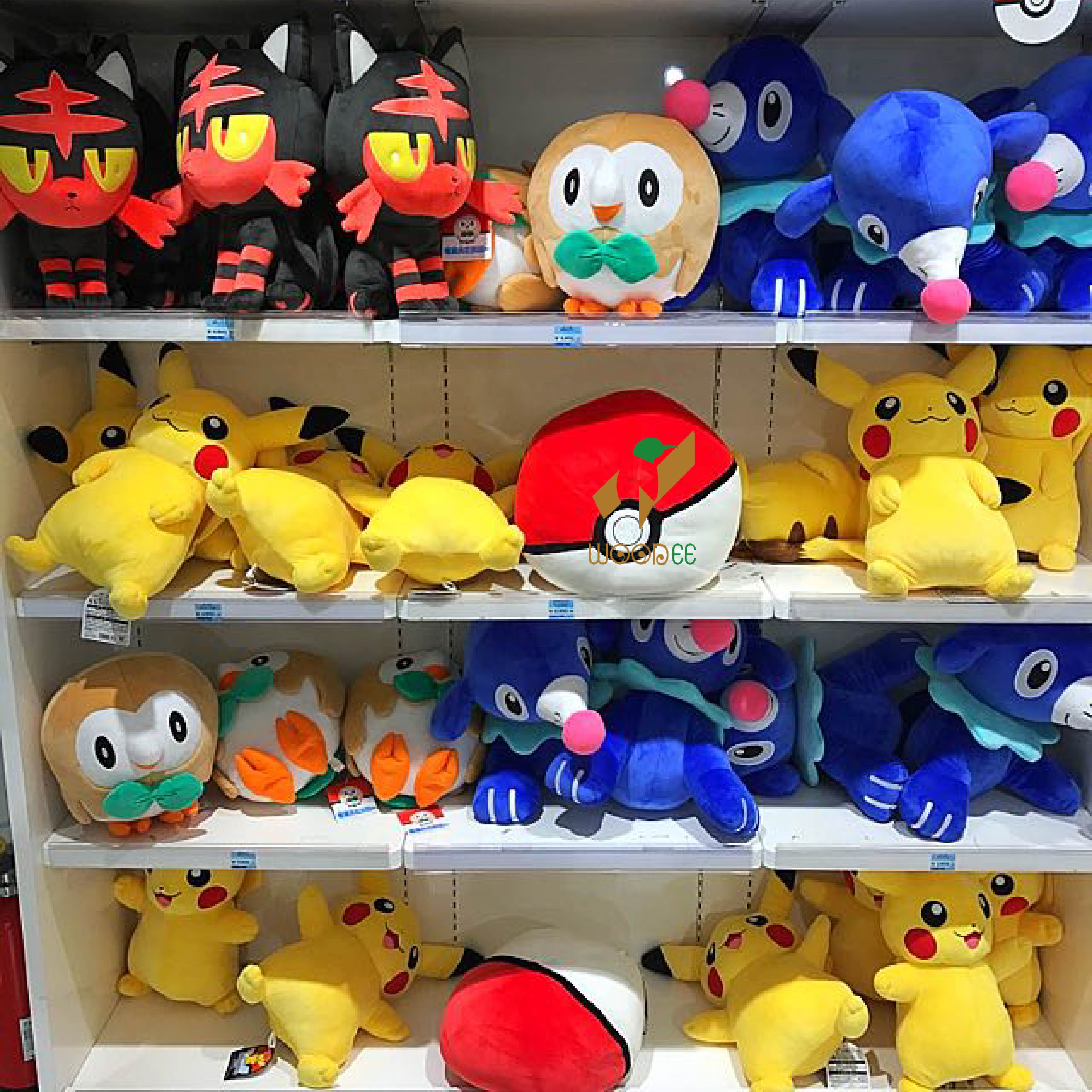 Gấu bông pokemon Litten 50cm